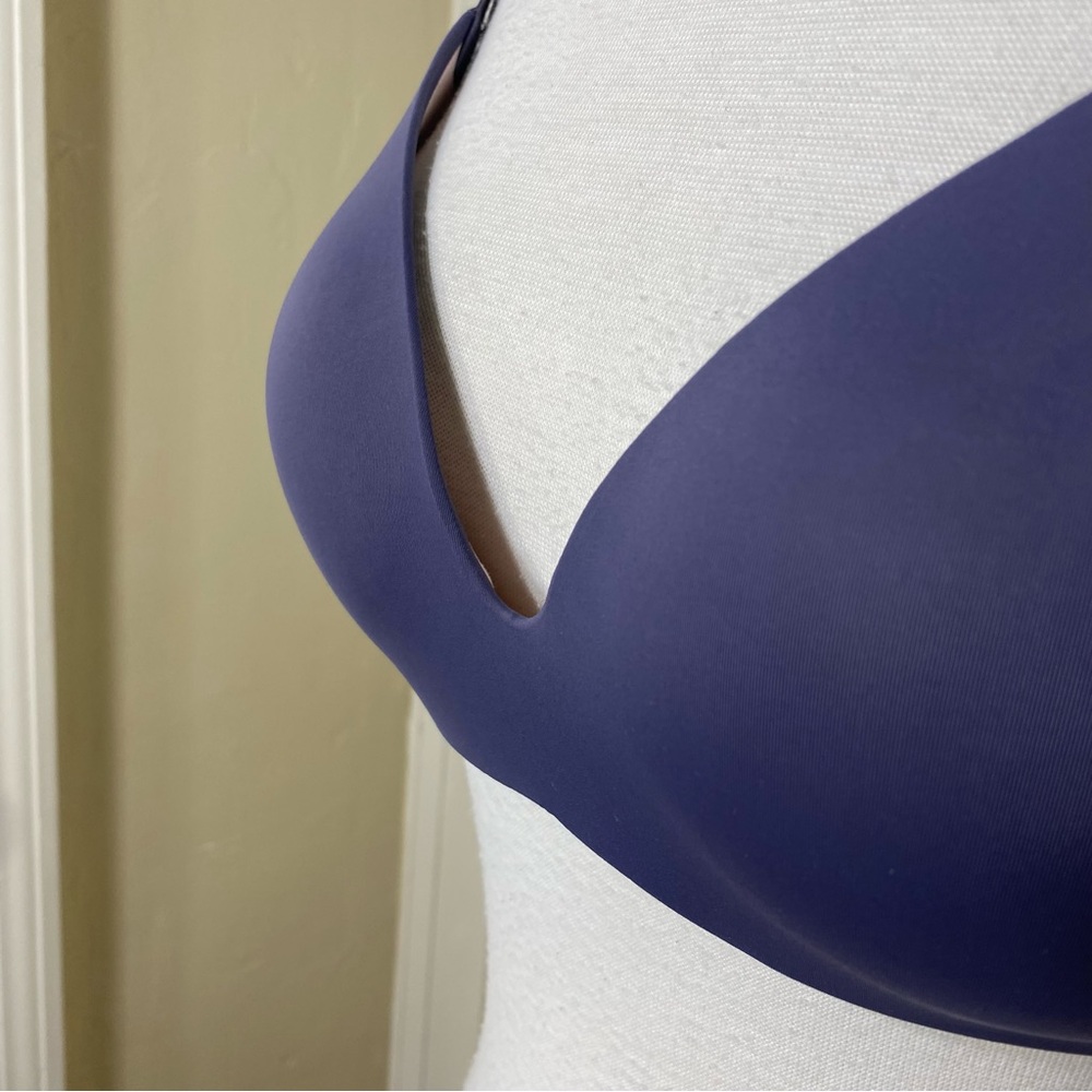 Victoria's Secret Purple Lightly Lined Padded Cup Wireless T-Shirt Bra 34C - Picture 5 of 13